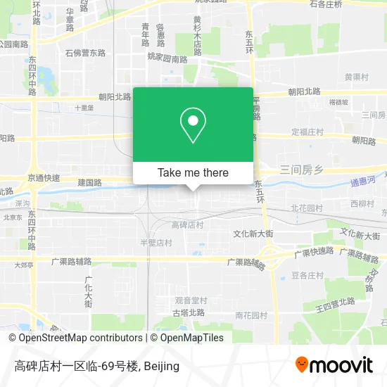 高碑店村一区临-69号楼 map
