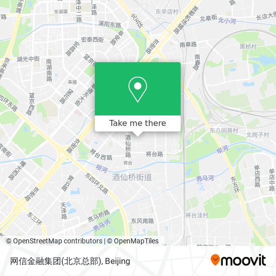 网信金融集团(北京总部) map