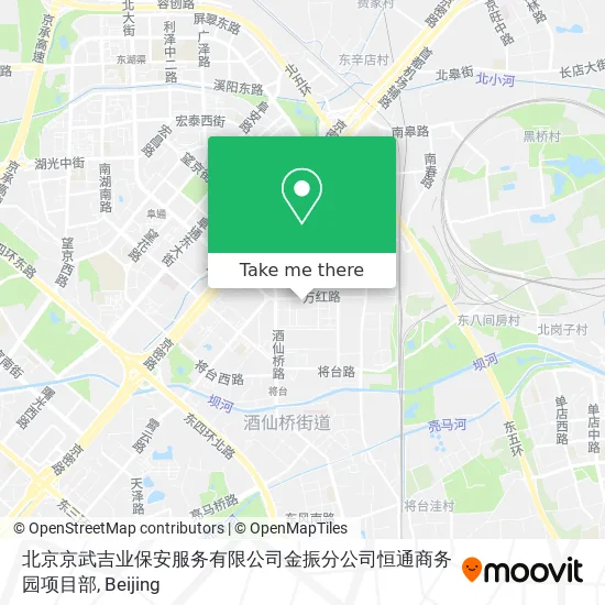 北京京武吉业保安服务有限公司金振分公司恒通商务园项目部 map