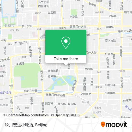 渝川宏远小吃店 map