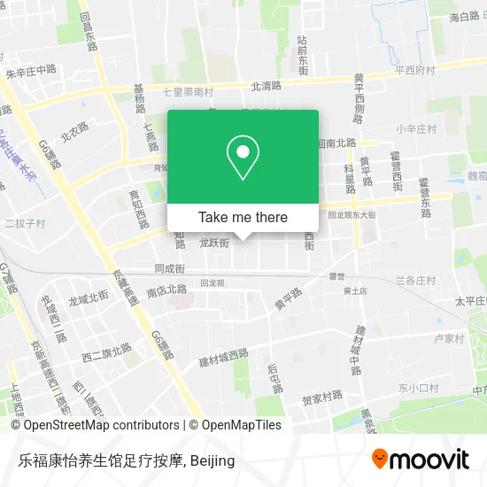 乐福康怡养生馆足疗按摩 map