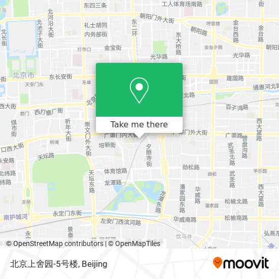 北京上舍园-5号楼 map