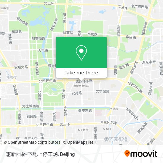 惠新西桥-下地上停车场 map
