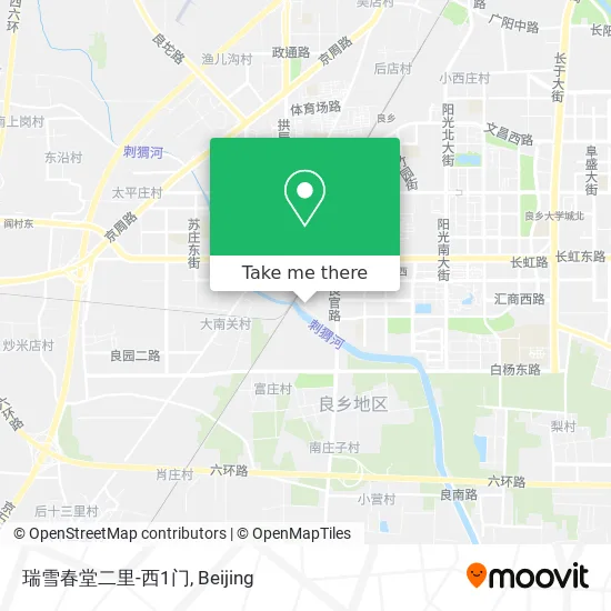瑞雪春堂二里-西1门 map