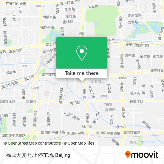 福成大厦-地上停车场 map
