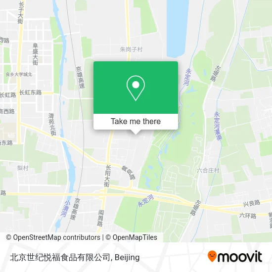 北京世纪悦福食品有限公司 map