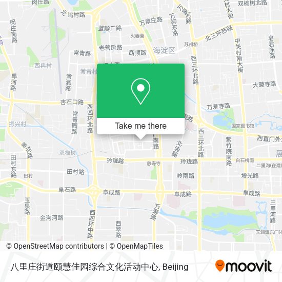 八里庄街道颐慧佳园综合文化活动中心 map