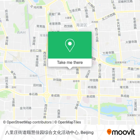 八里庄街道颐慧佳园综合文化活动中心 map