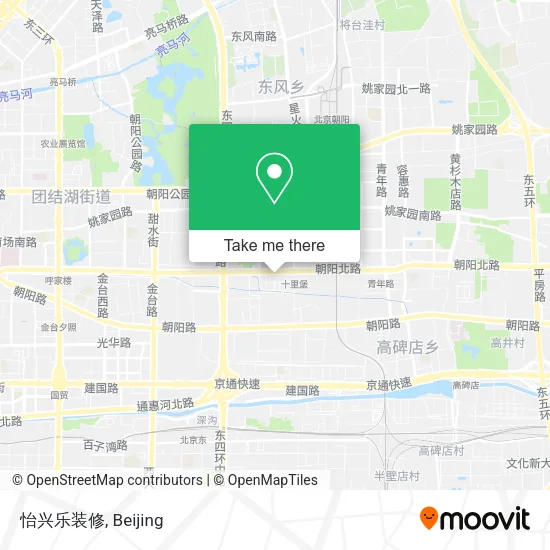 怡兴乐装修 map