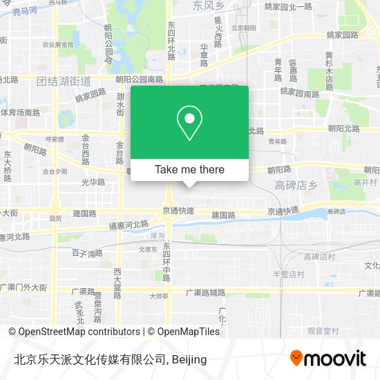 北京乐天派文化传媒有限公司 map