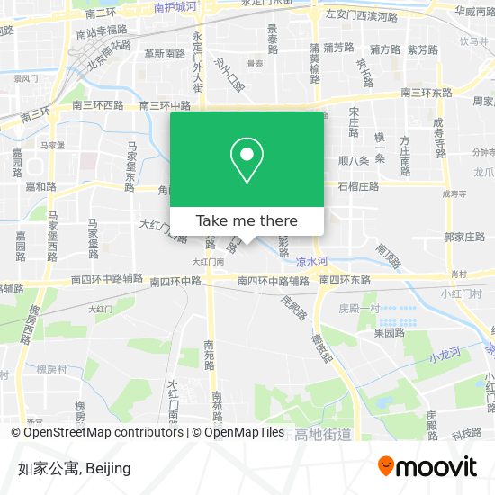 如家公寓 map