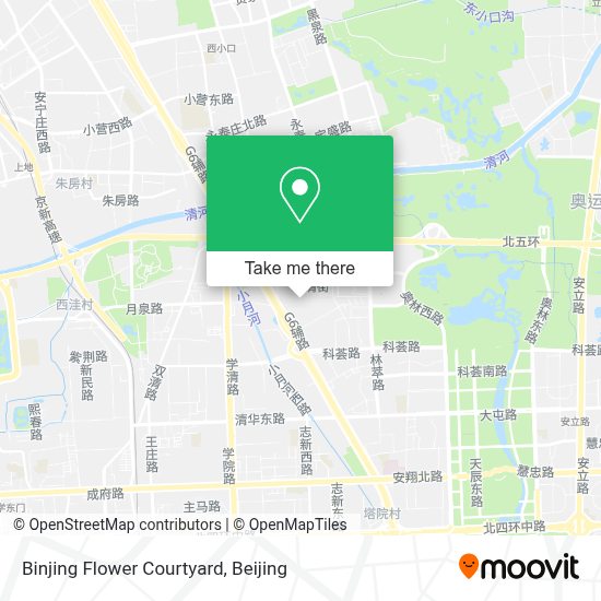 How To Get To 滨景花庭in 奥运村街道by Bus Or Metro