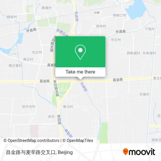 昌金路与麦辛路交叉口 map