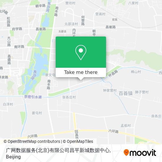 广网数据服务(北京)有限公司昌平新城数据中心 map