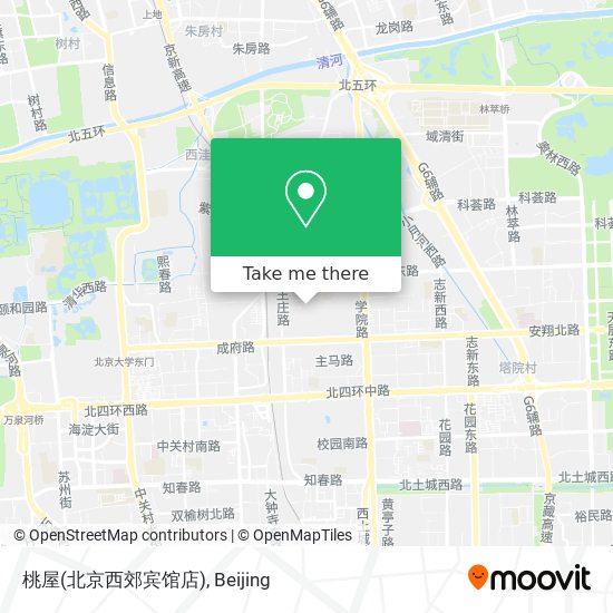 桃屋(北京西郊宾馆店) map