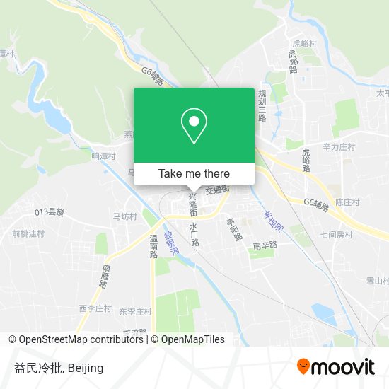 益民冷批 map
