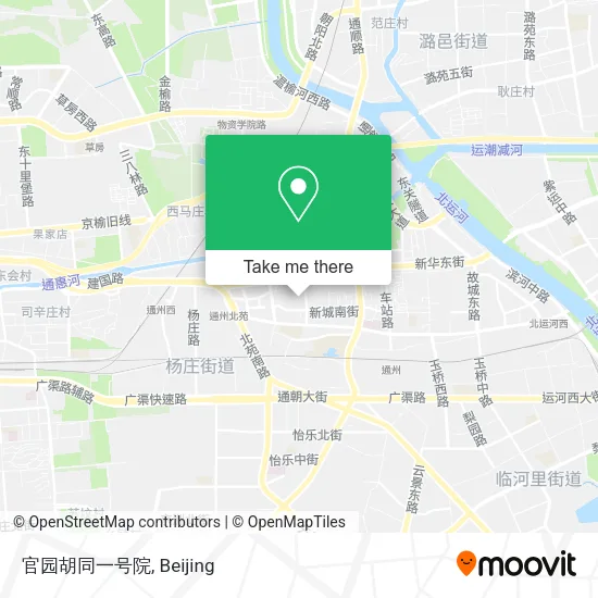 官园胡同一号院 map