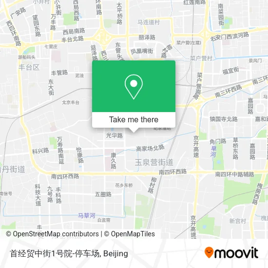 首经贸中街1号院-停车场 map