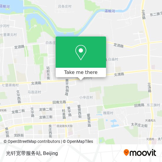 光钎宽带服务站 map