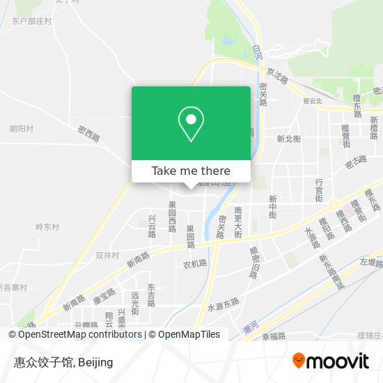 惠众饺子馆 map