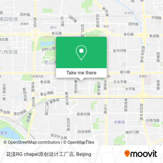 花漾RG chapel原创设计工厂店 map