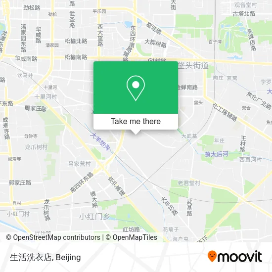 生活洗衣店 map