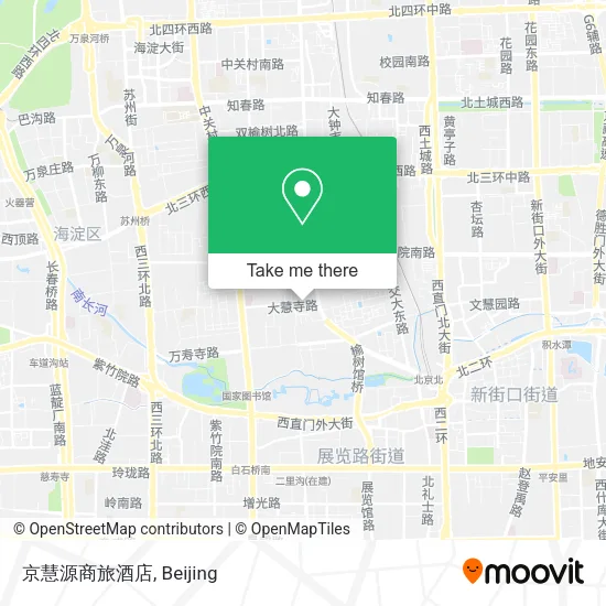 京慧源商旅酒店 map