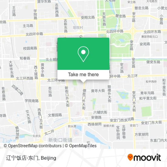 辽宁饭店-东门 map