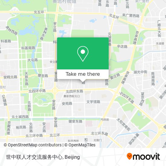 世中联人才交流服务中心 map