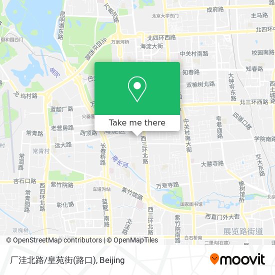 厂洼北路/皇苑街(路口) map