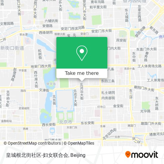 皇城根北街社区-妇女联合会 map