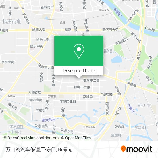 万山鸿汽车修理厂-东门 map