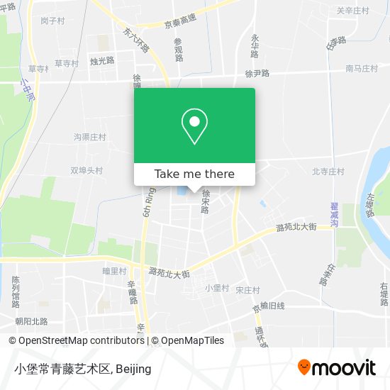 小堡常青藤艺术区 map