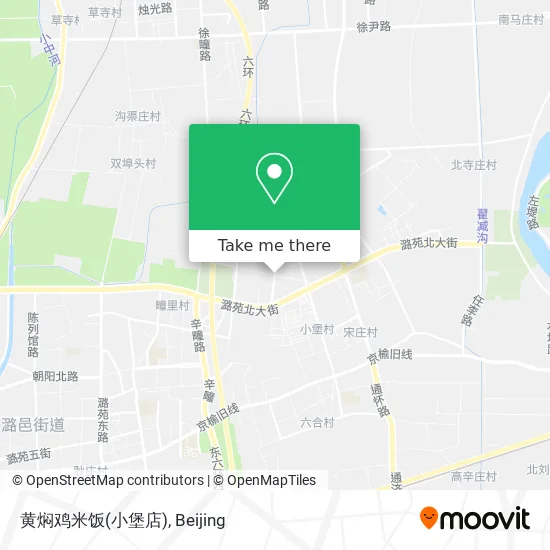 黄焖鸡米饭(小堡店) map
