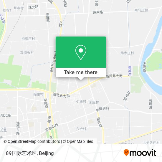 89国际艺术区 map