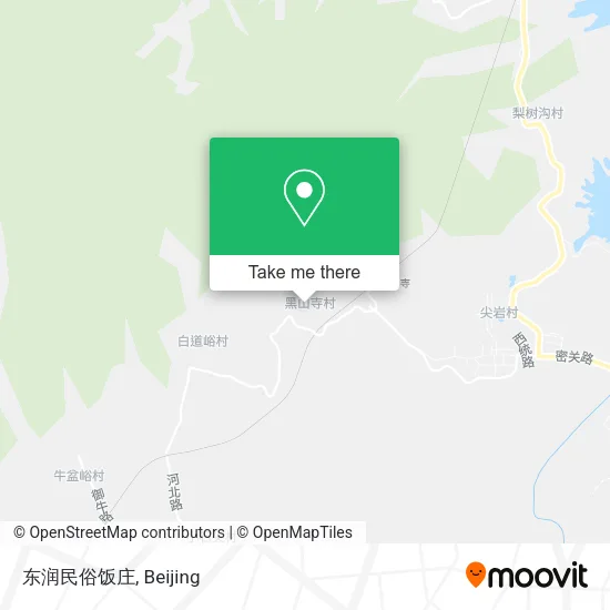 东润民俗饭庄 map