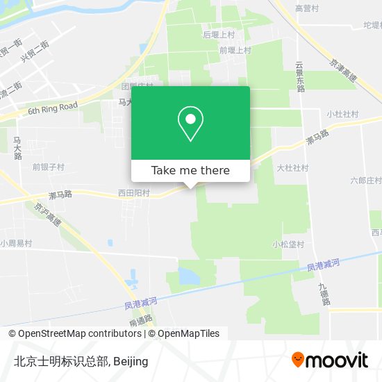 北京士明标识总部 map