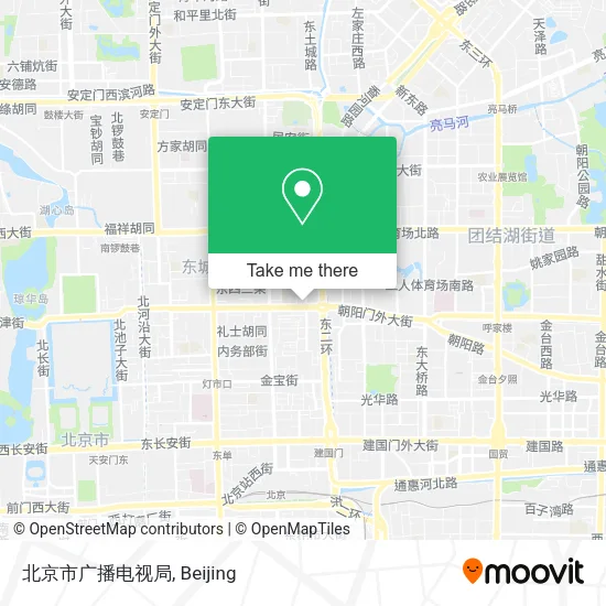 北京市广播电视局 map