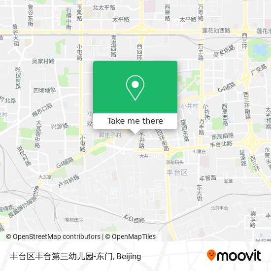 丰台区丰台第三幼儿园-东门 map