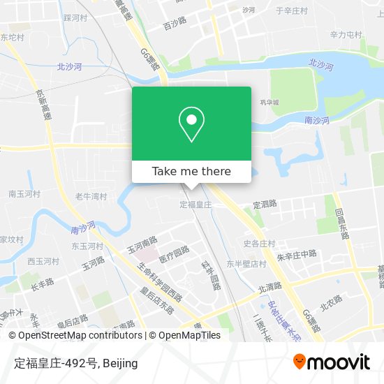定福皇庄-492号 map