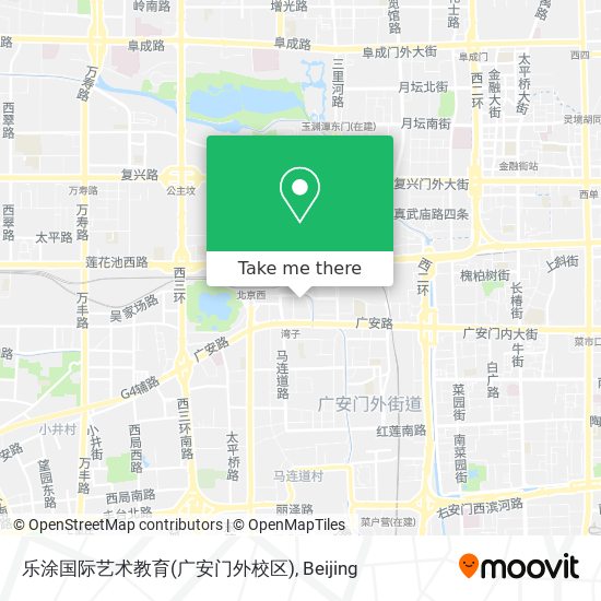 乐涂国际艺术教育(广安门外校区) map