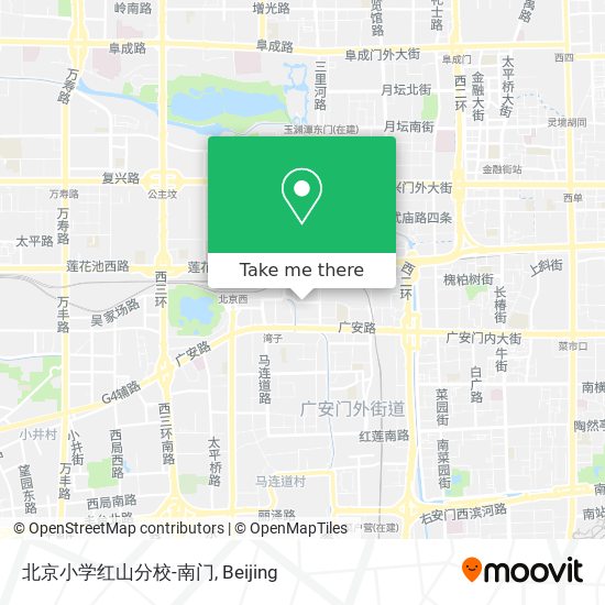 北京小学红山分校-南门 map