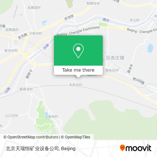 北京天瑞恒矿业设备公司 map