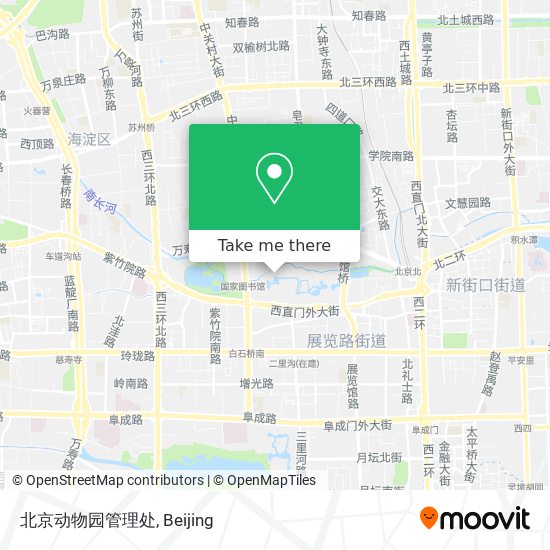 北京动物园管理处 map