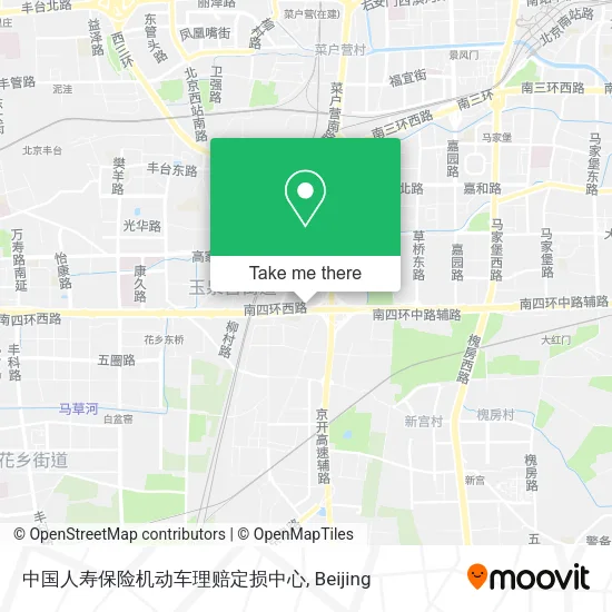 中国人寿保险机动车理赔定损中心 map