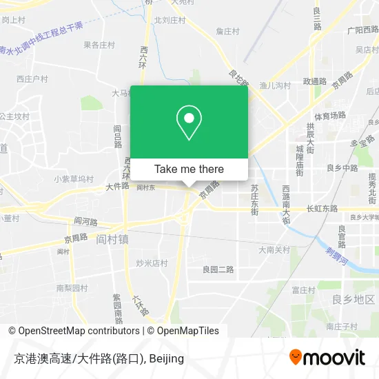 京港澳高速/大件路(路口) map