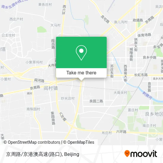 京周路/京港澳高速(路口) map