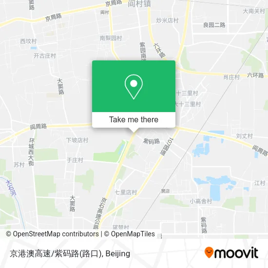 京港澳高速/紫码路(路口) map