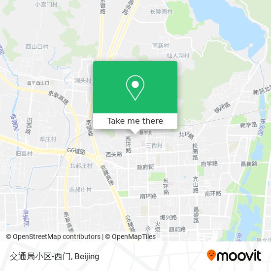 交通局小区-西门 map