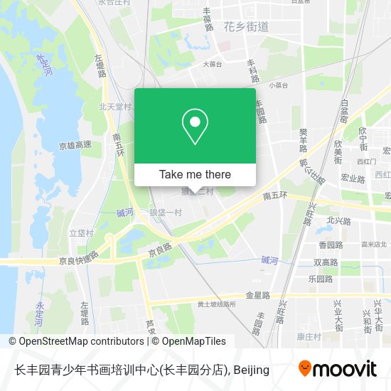 长丰园青少年书画培训中心(长丰园分店) map